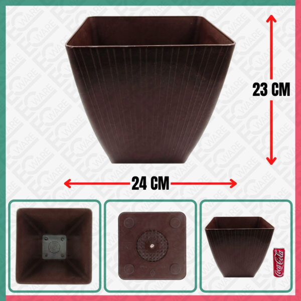 Flower Pot Square PP145-C