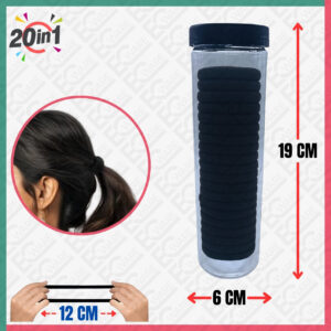 Hair Band (Black) [20Pcs]