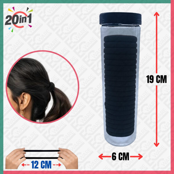 Hair Band (Black) [20Pcs]
