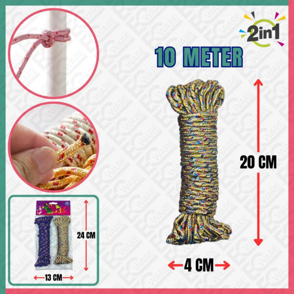 2Pcs Drying/Nylon Rope [10 Meter]