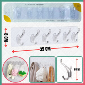 Big Sticking Hooks (6 Hooks)