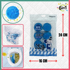 6Pcs Toilet Cleaning Treasure (CONGTE)