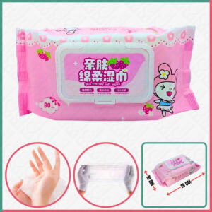 Skin Friendly Soft Wet Tissues/Wipes (M) Koromi