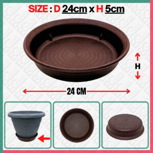 Pot Saucer (L) PP136P-C