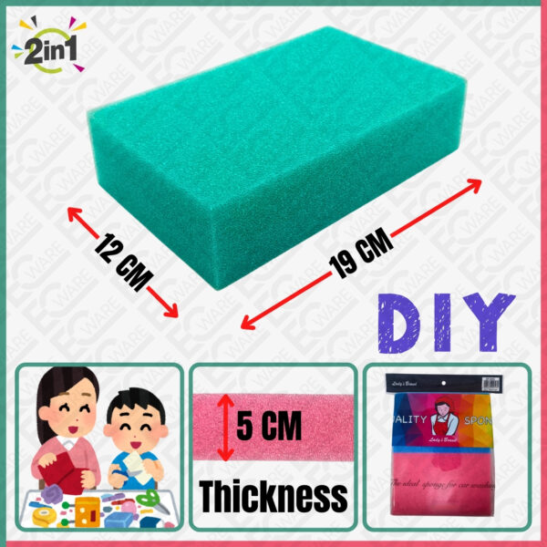 SP-2552 2in1 Sponge (DIY Crafting)