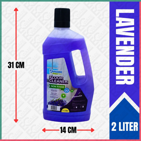 Dynamic Pro Plus Floor Cleaner Non Rinse Lavender 2 Liter