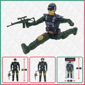 SUPER POLICE SERIES-GREEN POLICE (BIG)