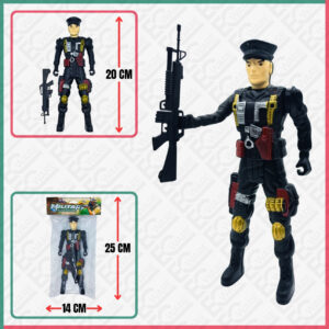 MILITARY SUPER POWER-BLACK COMMANDO