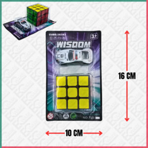 WISDOM RUBIK'S CUBE + CAR SET