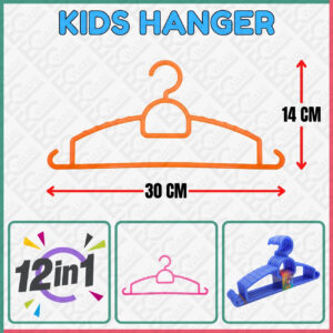 12PCS [KIDS] LADY'S HANGER