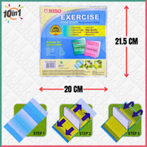 10PCS NISO EXERCISE BOOK COVER