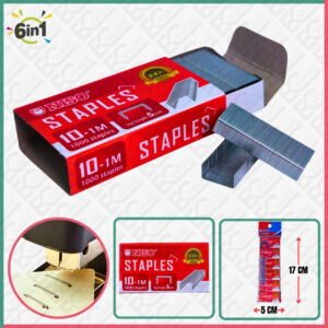 NISO PREMIUM STAPLES 10-1M (6PCS)