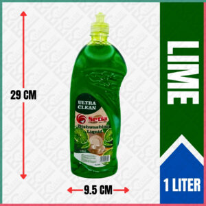 SETIA SM2044 ULTRA CLEAN DISHWASHING LIQUID LIME 1 LITER