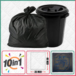JCP35X40 RUBBISH BAG 1KG (10PCS)