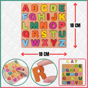 WOODEN ALPHABET PUZZLE [A-Z]