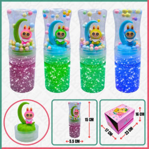 CRYSTAL MUD GLITTER - MOON LABUBU