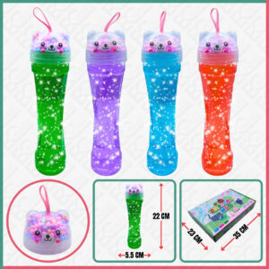 CRYSTAL MUD GLITTER - TALL SMART BEAR
