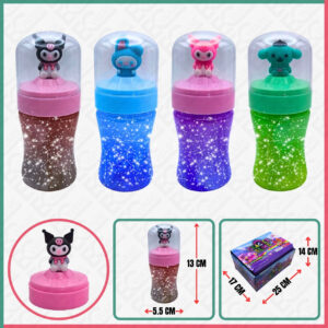 CRYSTAL SLIME GLITTER - KUROMI