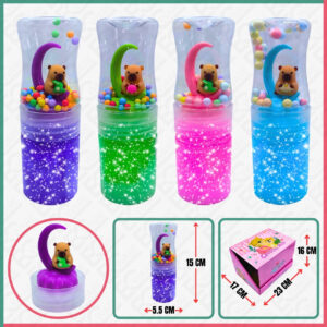 CRYSTAL MUD GLITTER - MOON CAPYBARA