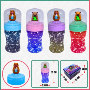 CRYSTAL SLIME GLITTER - CAPYBARA
