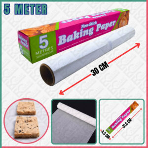 NON-STICK BAKING PAPER (300MM × 5 METER)