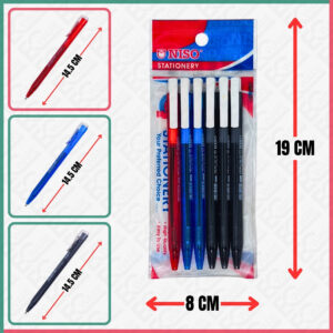6PCS NISO BALL PEN 0.7MM - BP939MX