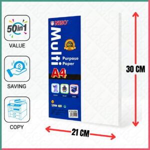 A4 50PCS WHITE PAPER - WC50-A4-70G