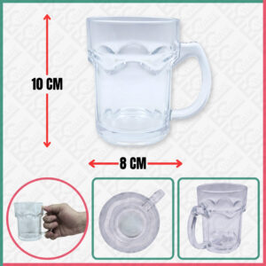 GLASS CUP WITH HANDLE (TZ301-300)