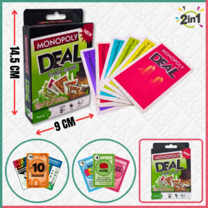 UNO MONOPOLY DEAL CARD