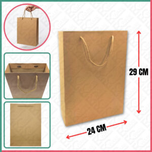 KRAFT PAPER BAG VERTICLE KPBV-M 210gm