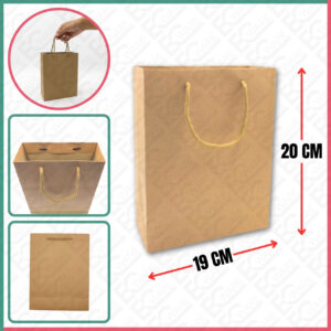 KRAFT PAPER BAG VERTICLE KPBV-S 210gm