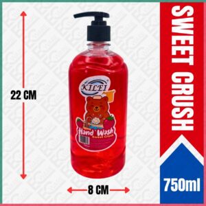 KILEI HAND WASH SWEET CRUSH 750ML
