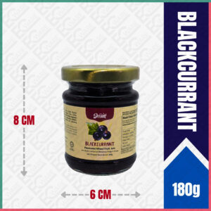 JAM BLACKCURRANT DELICIES 180g