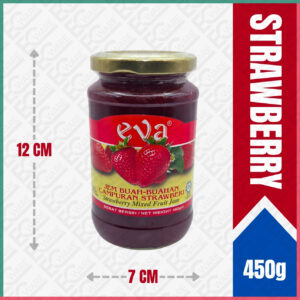 JAM BUAH-BUAHAN CAMPURAN STRAWBERI EVA 450g