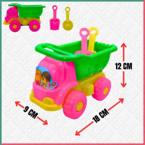 LARGE BEACH CAR+2 SAND SHOVEL - 806