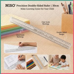 PR30-PLASTIC RULER 30CM-12"