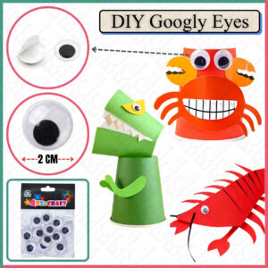 EYE DECO 2.0CM (BLACK) 12PCS