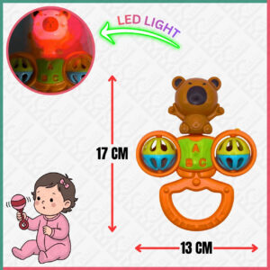 2 BELLS KABIBALA ABC RATTLE HAND RING WITH LIGHT