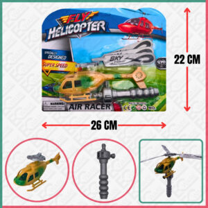 PULL STRING FLY HELICOPTER (B)