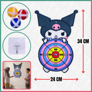 STICKY BALL DART BOARD SET-KURMI