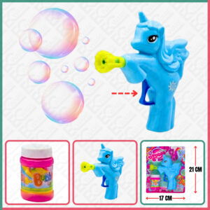 UNICORN BUBBLE GUN SET
