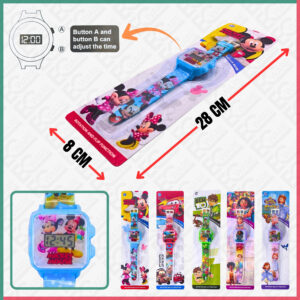CARTOON WATCH SQUARE