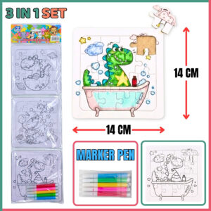 CPZ-3173 MERMAID COLOURING & PUZZLE